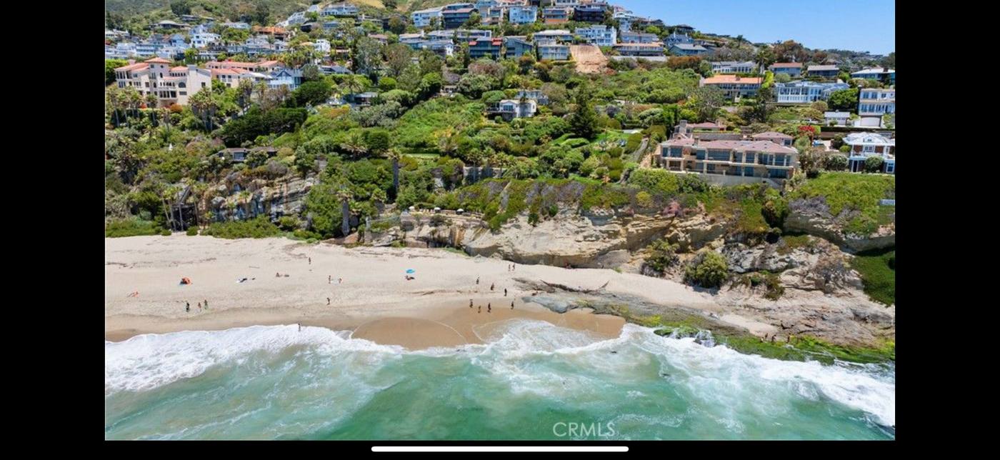 Property lines from ocean